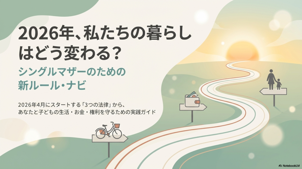 【シングルマザー必見】いよいよ4月から！生活と家計に関わる「3つの新ルール」